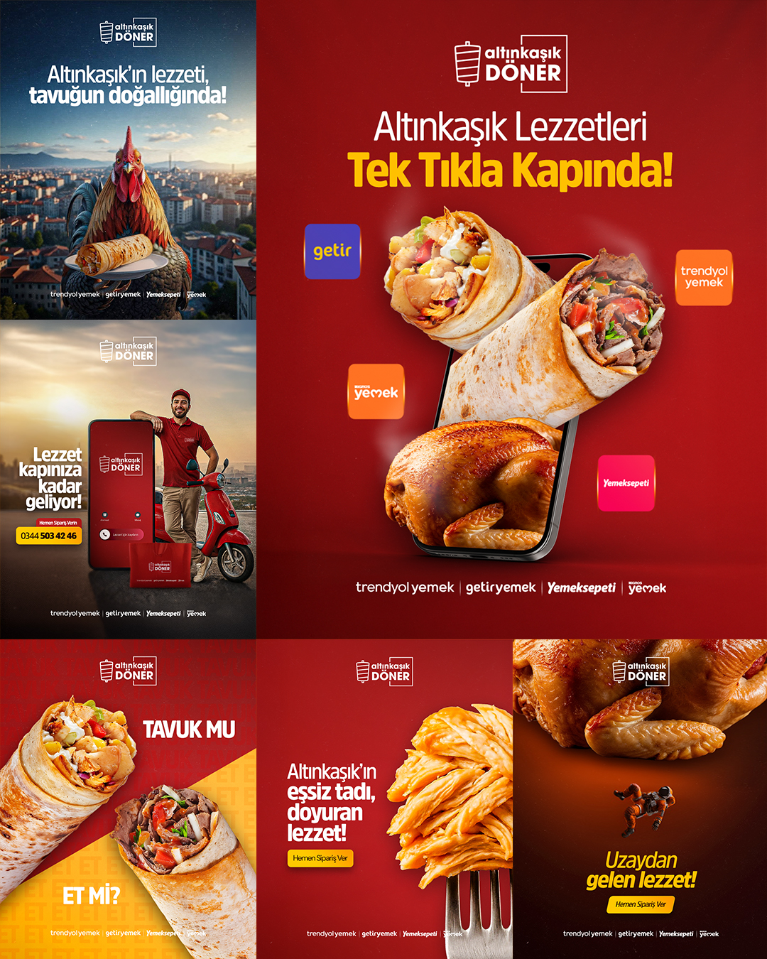 Altınkaşık Döner I Sosyal Medya Tasarımları